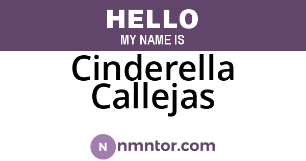 Cinderella Callejas