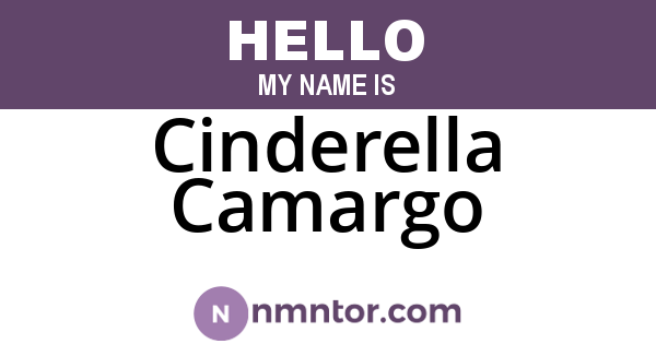 Cinderella Camargo