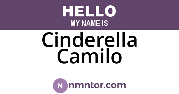Cinderella Camilo
