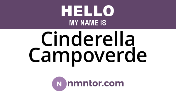 Cinderella Campoverde