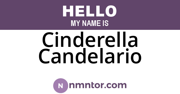Cinderella Candelario