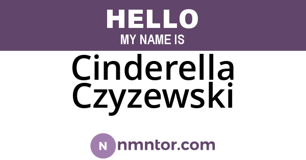 Cinderella Czyzewski