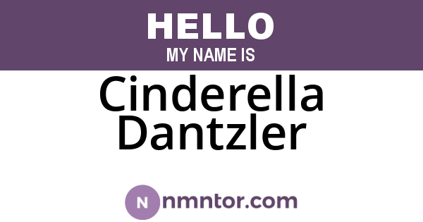 Cinderella Dantzler