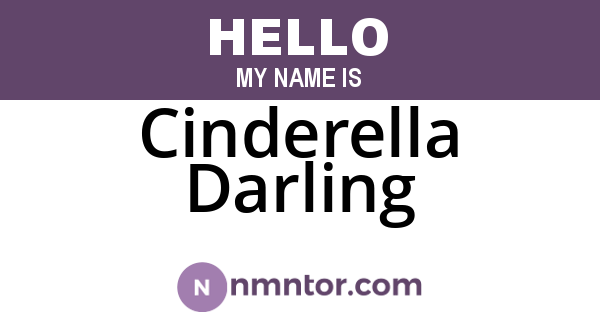 Cinderella Darling