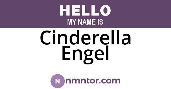 Cinderella Engel