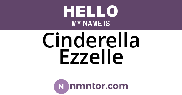 Cinderella Ezzelle