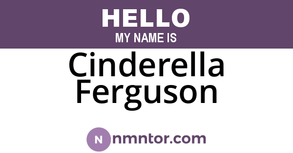 Cinderella Ferguson