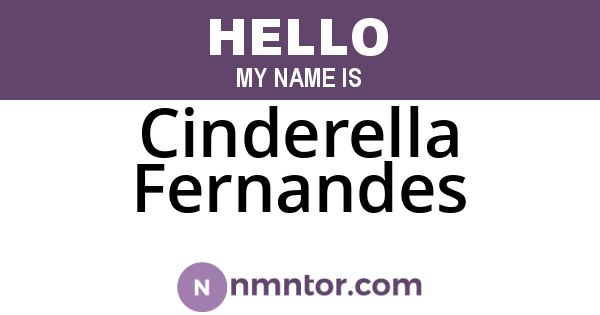 Cinderella Fernandes