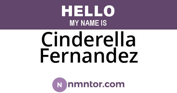 Cinderella Fernandez