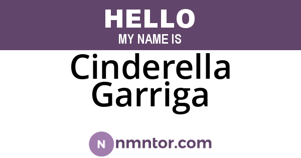 Cinderella Garriga