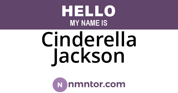 Cinderella Jackson