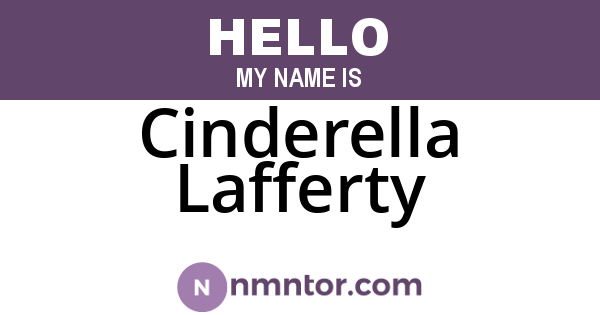 Cinderella Lafferty