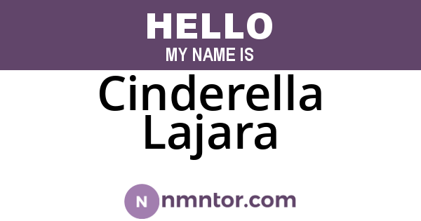 Cinderella Lajara