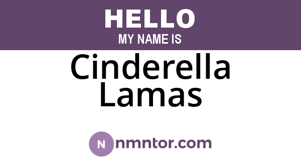 Cinderella Lamas