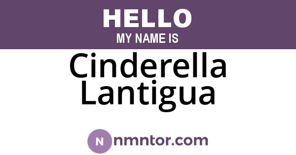 Cinderella Lantigua