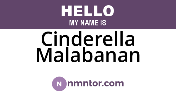Cinderella Malabanan