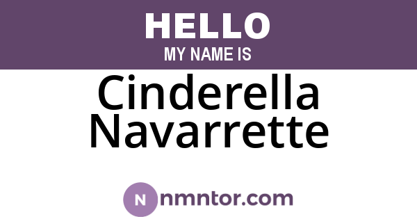 Cinderella Navarrette