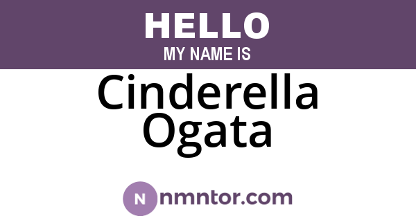 Cinderella Ogata