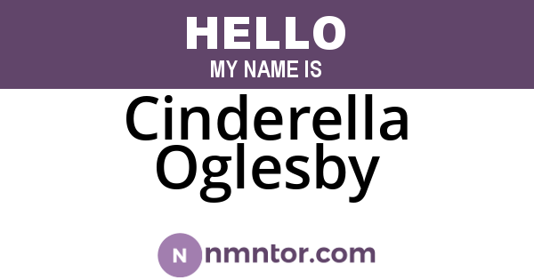 Cinderella Oglesby