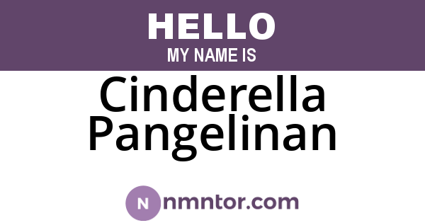 Cinderella Pangelinan
