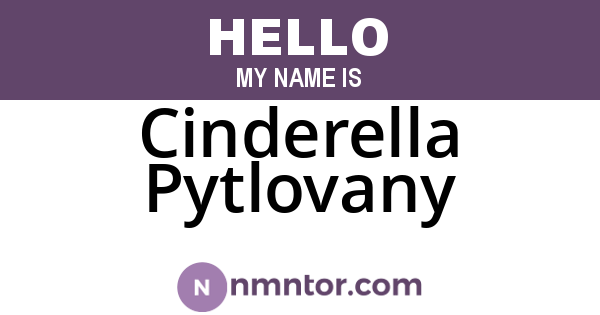 Cinderella Pytlovany