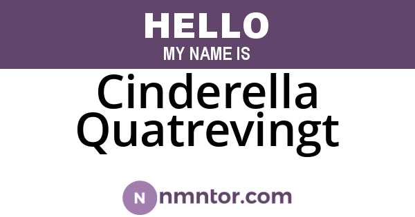 Cinderella Quatrevingt
