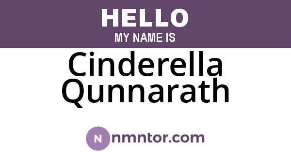 Cinderella Qunnarath