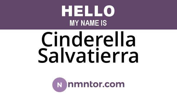 Cinderella Salvatierra