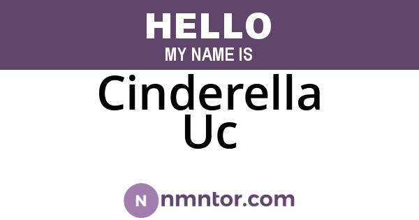 Cinderella Uc
