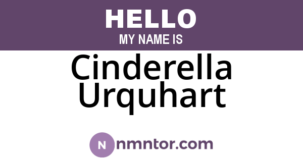 Cinderella Urquhart