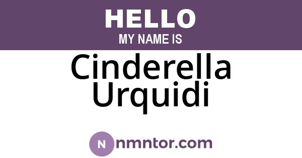 Cinderella Urquidi