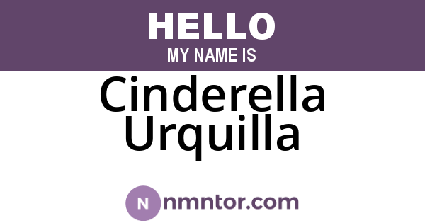 Cinderella Urquilla