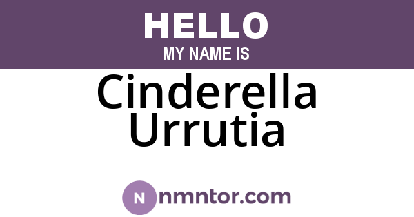 Cinderella Urrutia