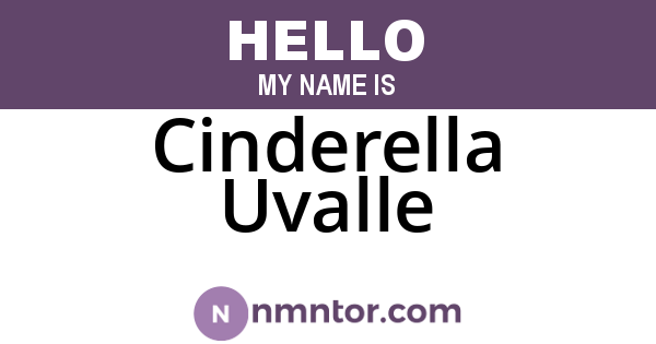 Cinderella Uvalle