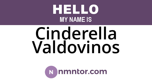Cinderella Valdovinos