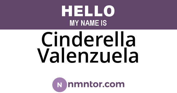 Cinderella Valenzuela
