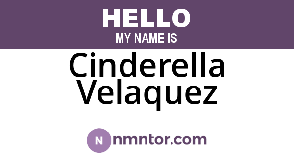 Cinderella Velaquez
