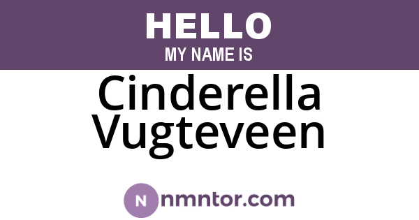 Cinderella Vugteveen