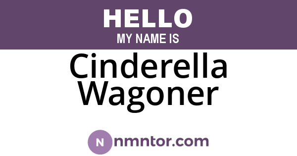 Cinderella Wagoner