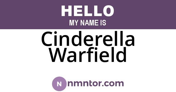 Cinderella Warfield