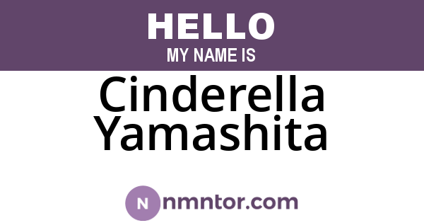 Cinderella Yamashita