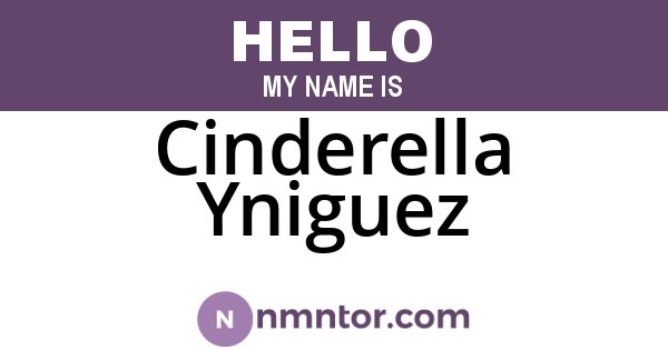 Cinderella Yniguez