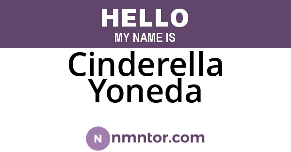 Cinderella Yoneda