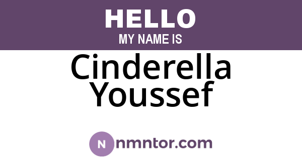 Cinderella Youssef
