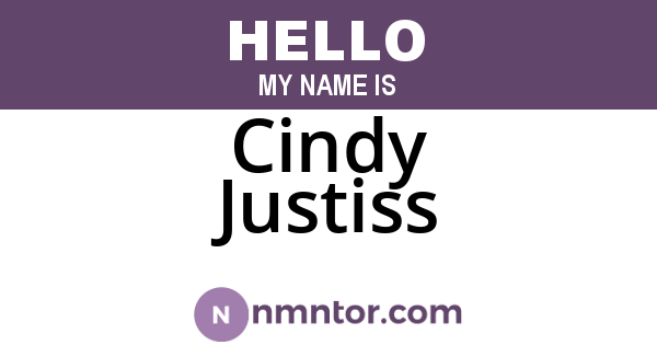 Cindy Justiss