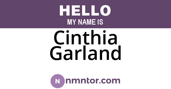 Cinthia Garland