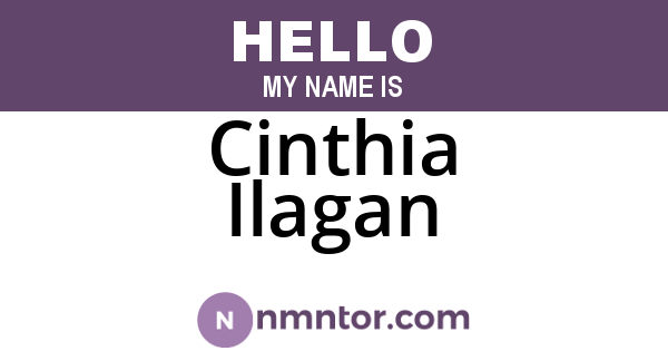 Cinthia Ilagan