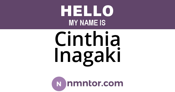 Cinthia Inagaki