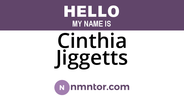 Cinthia Jiggetts