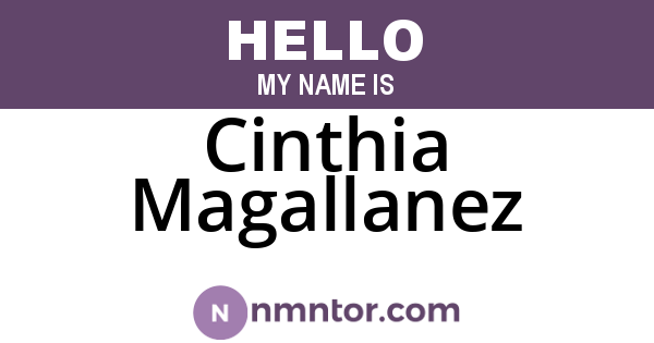 Cinthia Magallanez